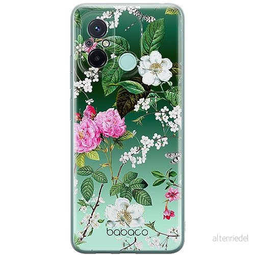 ERT GROUP mobiltelefonfodral för Xiaomi REDMI 12C/ 11A originalt och officiellt licensierat Babaco mönster Flowers 035 anpassad till formen på mobiltelefonen, fodral tillverkad av TPU plast 5905511848422