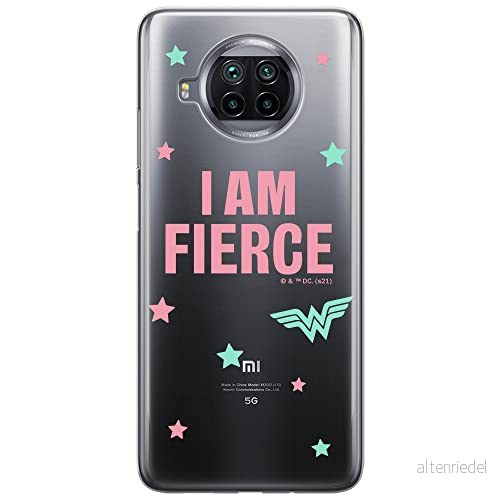 ERT GROUP mobiltelefonfodral för Xiaomi REDMI NOTE 9T originalt och officiellt licensierat DC mönster Wonder Woman 026 optimalt anpassad till formen på mobiltelefonen, gedeeltelijk transparant 5904805653261