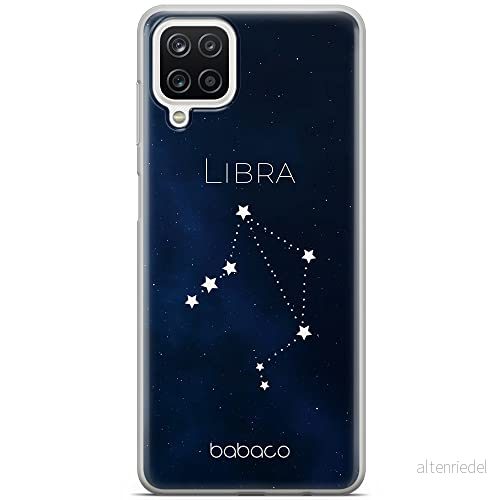 ERT GROUP mobiltelefonfodral för Samsung A12 / M12 originalt och officiellt licensierat Babaco mönster Zodiac Constellation 007 anpassad till formen på mobiltelefonen, fodral tillverkad av TPU plast 5903932195811