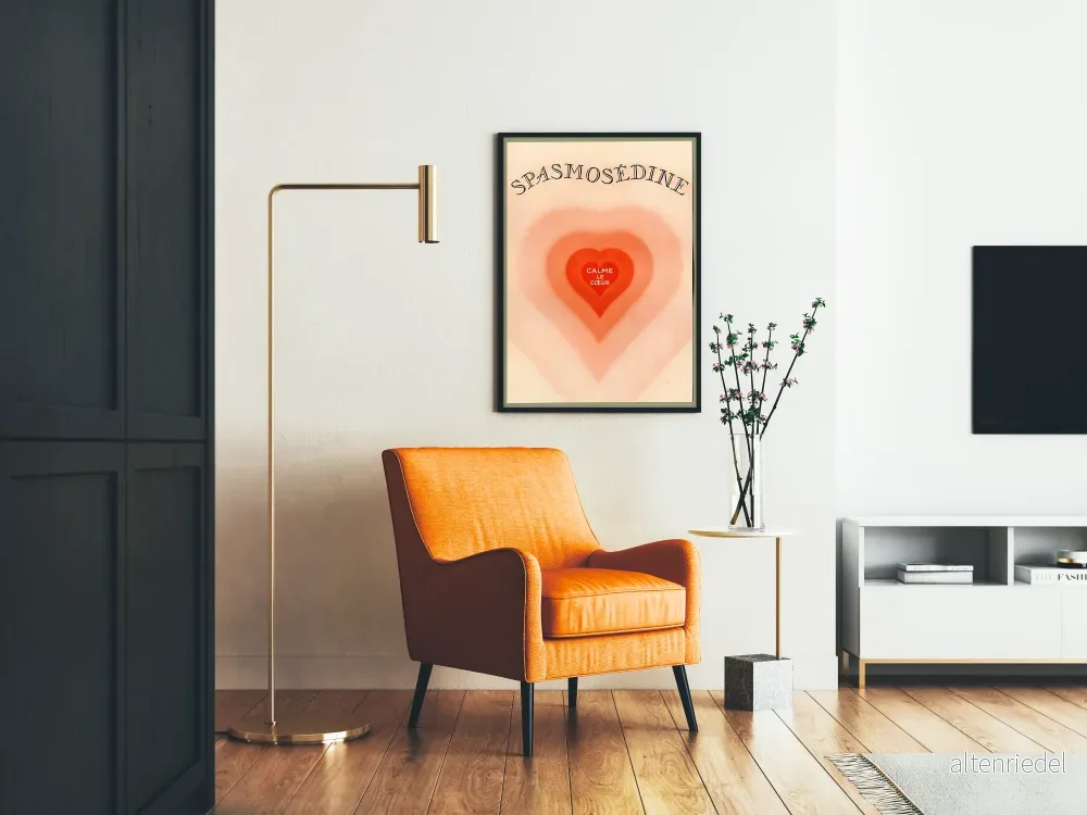 Poster Spasmosedine - Väggdekoration Lugnande Hjärtan - Bild 2