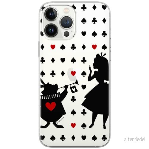 ERT GROUP mobiltelefonfodral för Huawei P30 Lite originalt och officiellt licensierat Disney mönster Alice & Friends 001 Vit optimalt anpassad till formen på mobiltelefonen, gedeeltelijk transparant 5902980422771