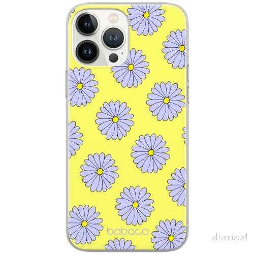 ERT GROUP mobiltelefonfodral för Huawei P30 Lite originalt och officiellt licensierat Babaco mönster Flowers 021 Vit optimalt anpassad till formen på mobiltelefonen, fodral tillverkad av TPU plast 5903932645392