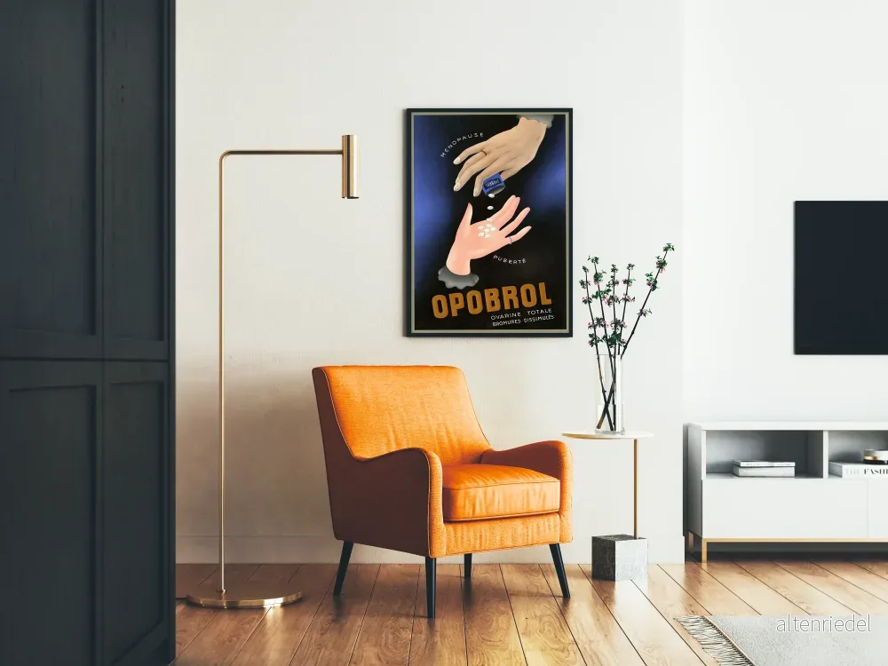 Vintageposter Opobrol - Väggdekoration Art Déco - Bild 2