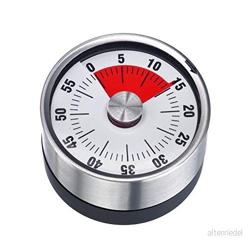 Westmark, Futura äggklocka, Mekanisk, Magnetisk, 1-60 minuter, Rostfritt stål/Plast, Antracit/Silver, 10902260 4004094109065