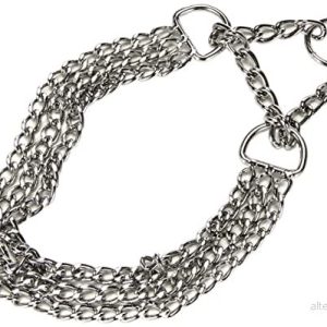 Trixie 2266 choke kedja 3 radig begränsat drag 50 cm/2,5 mm 4011905022666 Trixie 2266 choke kedja 3 radig begränsat drag 50 cm/2,5 mm 4011905022666