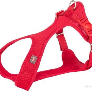 Trixie Comfort Soft touring harness XXS XS: 25 35 cm/15 mm red 4047974162439 Trixie Comfort Soft touring harness XXS XS: 25 35 cm/15 mm red 4047974162439