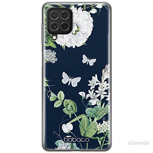 ERT GROUP mobiltelefonfodral för Samsung F62 / M62 originalt och officiellt licensierat Babaco mönster Flowers 032 optimalt anpassad till formen på mobiltelefonen, fodral tillverkad av TPU plast 5905131286345