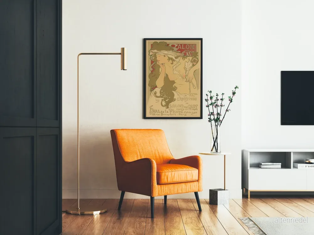Vintageposter från Salon des Cent - Utställning av 1900-talets Paris - Bild 2