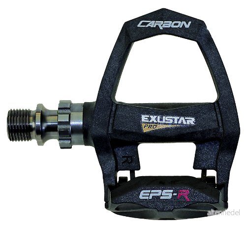 Exustar E PR200CKTi Klämma mindre pedal svart 4015493310679