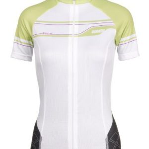 Bioracer Curl kortärmad tröja för kvinnor White Wei/Grün XS 5414980282694