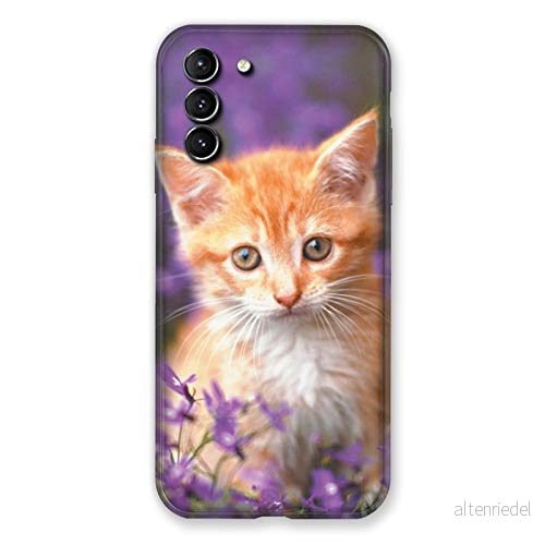 Fodral för Samsung Galaxy S21 Plus katt lila 3614848039718