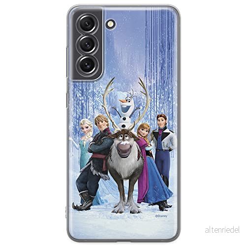 ERT GROUP mobiltelefonfodral för Samsung S21 FE originalt och officiellt licensierat Disney mönster Frozen 001 optimalt anpassad till formen på mobiltelefonen, fodral tillverkad av TPU plast 5903932975772