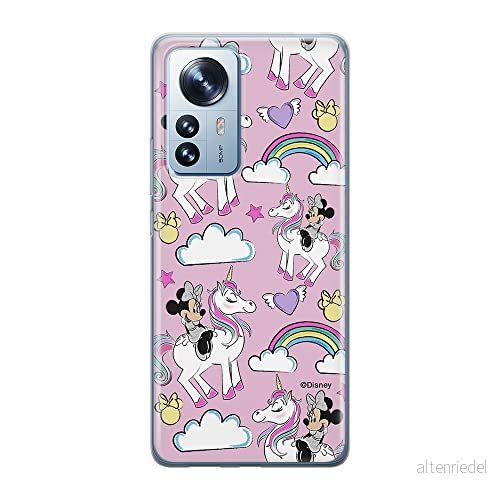 ERT GROUP mobiltelefonfodral för Xiaomi 12 PRO originalt och officiellt licensierat Disney mönster Minnie 037 optimalt anpassad till formen på mobiltelefonen, fodral tillverkad av TPU plast 5905511519971