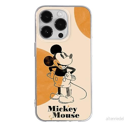 ERT GROUP mobiltelefonfodral för Iphone 14 PRO originalt och officiellt licensierat Disney mönster Mickey 054 optimalt anpassad till formen på mobiltelefonen, fodral tillverkad av TPU plast 5905795035549