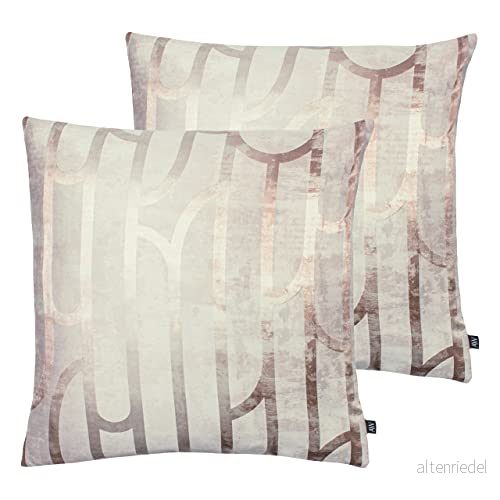 Ashley Wilde Meyer 2 pack polyesterfyllda kuddar, kvarts/pulver, 50 x cm 5025532031938