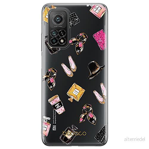 ERT GROUP mobiltelefonfodral för Xiaomi MI 10T 5G / PRO originalt och officiellt licensierat Babaco mönster Fashion 002 anpassad till formen på mobiltelefonen, gedeeltelijk transparant 5904805403378
