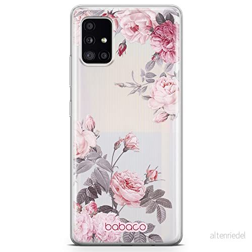 ERT GROUP mobiltelefonfodral för Samsung A51 originalt och officiellt licensierat Babaco mönster Flowers 055 optimalt anpassad till formen på mobiltelefonen, gedeeltelijk transparant 5905131355775