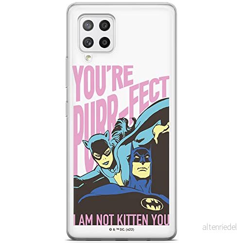 ERT GROUP mobiltelefonfodral för Samsung A42 5G originalt och officiellt licensierat DC mönster Batman 067 optimalt anpassad till formen på mobiltelefonen, fodral tillverkad av TPU plast 5905131520456