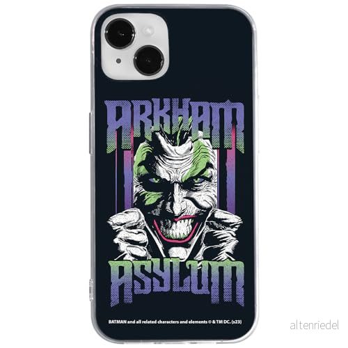 ERT GROUP mobiltelefonfodral för Iphone 14 PLUS originalt och officiellt licensierat DC mönster Joker 028 optimalt anpassad till formen på mobiltelefonen, fodral tillverkad av TPU plast 5905795053499