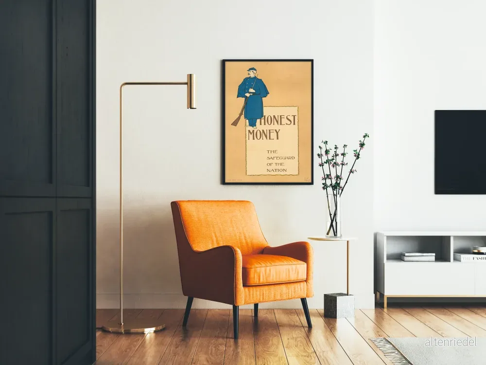 Vintageposter Honest Money - Nationens Väktare - Bild 2