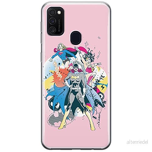 ERT GROUP mobiltelefonfodral för Samsung M21 originalt och officiellt licensierat DC mönster Super Girls 001 optimalt anpassad till formen på mobiltelefonen, fodral tillverkad av TPU plast 5903537846293