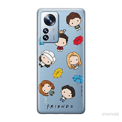 ERT GROUP mobiltelefonfodral för Xiaomi 12 PRO originalt och officiellt licensierat Friends mönster 013 optimalt anpassad till formen på mobiltelefonen, gedeeltelijk transparant 5905511523008
