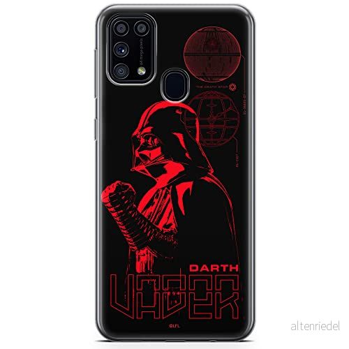ERT GROUP mobiltelefonfodral för Samsung M31 originalt och officiellt licensierat Star Wars mönster Darth Vader 016 optimalt anpassad till formen på mobiltelefonen, fodral tillverkad av TPU plast 5904805479311