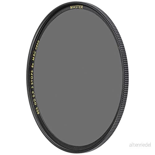 B+W gråfilter ND 0.9 MRC Nano Master 82 mm (16 x kompensation, slim, premium) 4012240048823