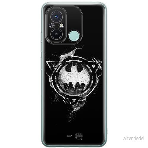ERT GROUP mobiltelefonfodral för Xiaomi REDMI 12C/ 11A originalt och officiellt licensierat DC mönster Batman 013 optimalt anpassad till formen på mobiltelefonen, fodral tillverkad av TPU plast 5905511838812