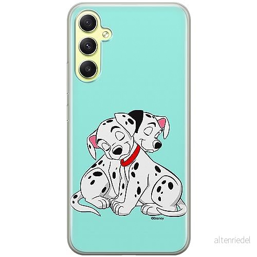 ERT GROUP mobiltelefonfodral för Samsung A34 5G originalt och officiellt licensierat Disney mönster Dalmatians 005 optimalt anpassad till formen på mobiltelefonen, fodral tillverkad av TPU plast 5905511783235