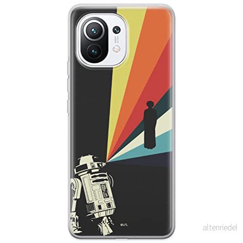 ERT GROUP mobiltelefonfodral för Xiaomi 11 originalt och officiellt licensierat Star Wars mönster R2D2 003 optimalt anpassad till formen på mobiltelefonen, fodral tillverkad av TPU plast 5903537116006