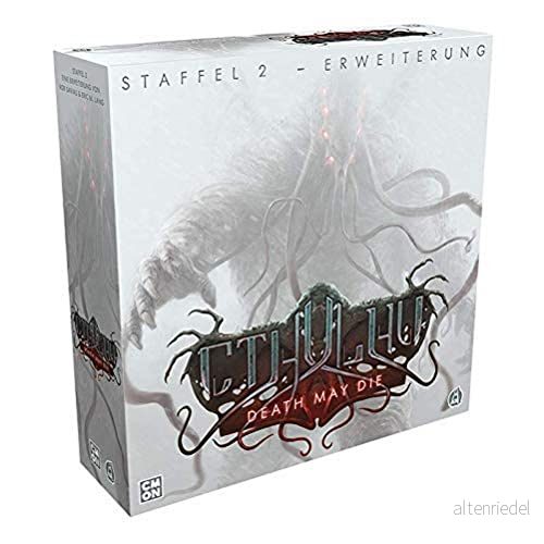 CMON, Cthulhu: Death May Die säsong 2, förlängning, expertspel, Dungeon Crawler, 1 5 spelare, från 12+ år, 90+ minuter, tyska 4015566601246