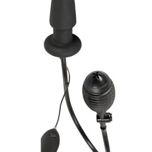 You2Toys Uppblåsbar vibrerande buttplug Svart 4024144609154 You2Toys Uppblåsbar vibrerande buttplug Svart 4024144609154