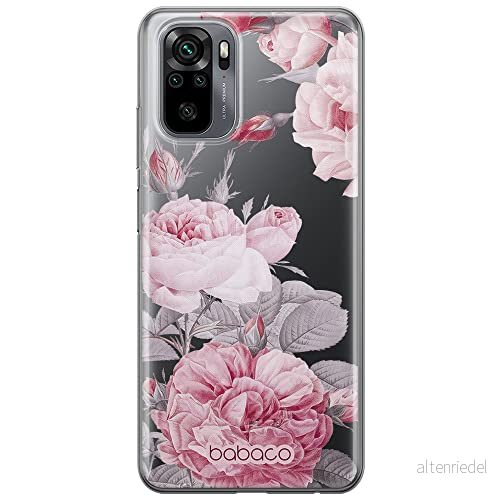 ERT GROUP mobiltelefonfodral för Xiaomi REDMI NOTE 10/ 10S originalt och officiellt licensierat Babaco mönster Flowers 050 optimalt anpassad till formen på mobiltelefonen, gedeeltelijk transparant 5905131348340