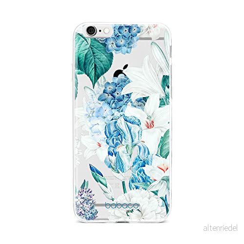 ERT GROUP mobiltelefonfodral för Iphone 6 PLUS originalt och officiellt licensierat Babaco mönster Flowers 026 optimalt anpassad till formen på mobiltelefonen, gedeeltelijk transparant 5905131261465