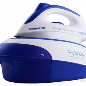 Bastilipo 67494 Steamboat kompakt strykstation med 2 200 W effekt och 3,5 bar kontinuerligt tryck, 200, blå 8437000867494 Bastilipo 67494 Steamboat kompakt strykstation med 2 200 W effekt och 3,5 bar kontinuerligt tryck, 200, blå 8437000867494