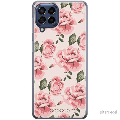 ERT GROUP mobiltelefonfodral för Samsung M53 5G originalt och officiellt licensierat Babaco mönster Flowers 013 optimalt anpassad till formen på mobiltelefonen, fodral tillverkad av TPU plast 5905511386252