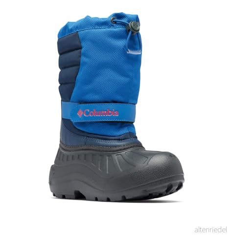 Columbia unisex barn pulverbug snöstövel, Berg blå kryddig, 35 EU 195981564457