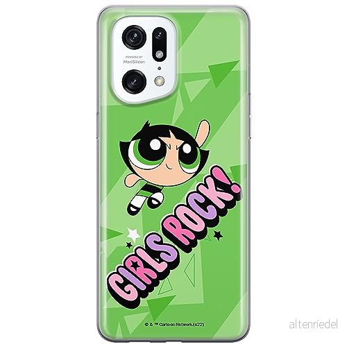 ERT GROUP mobiltelefonfodral för Oppo FIND X5 PRO originalt och officiellt licensierat The Powerpuff Girls mönster 046, fodral tillverkad av TPU plast 5905511989170