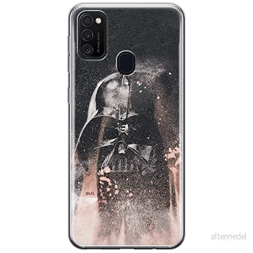 ERT GROUP mobiltelefonfodral för Samsung M21 originalt och officiellt licensierat Star Wars mönster Darth Vader 011 optimalt anpassad till formen på mobiltelefonen, fodral tillverkad av TPU plast 5903537838403