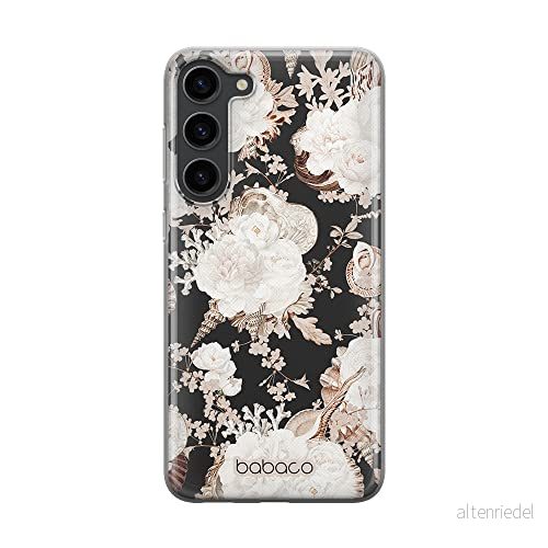 ERT GROUP mobiltelefonfodral för Samsung S23 originalt och officiellt licensierat Babaco mönster Flowers 044 optimalt anpassad till formen på mobiltelefonen, fodral tillverkad av TPU plast 5905511427061