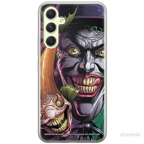 ERT GROUP mobiltelefonfodral för Samsung A54 5G originalt och officiellt licensierat DC mönster Joker 021 optimalt anpassad till formen på mobiltelefonen, fodral tillverkad av TPU plast 5905795056230