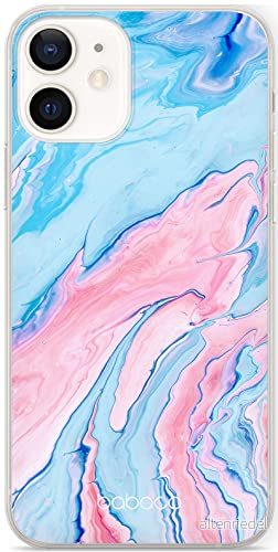 ERT GROUP mobiltelefonfodral för Apple Iphone 12 Mini originalt och officiellt licensierat Babaco mönster Abstract 013 Vit anpassad till formen på mobiltelefonen, fodral tillverkad av TPU plast 5903537991672