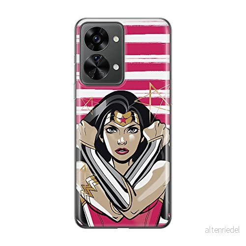 ERT GROUP mobiltelefonfodral för Oneplus NORD 2T 5G originalt och officiellt licensierat DC mönster Wonder Woman 003 optimalt anpassad till formen på mobiltelefonen, fodral tillverkad av TPU plast 5905511280239
