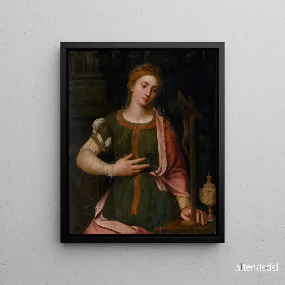 Målning Marie-Madeleine penitent - Anonym | Konsttryck