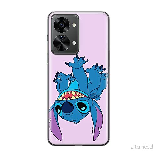 ERT GROUP mobiltelefonfodral för Oneplus NORD 2T 5G originalt och officiellt licensierat Disney mönster Stitch 013 optimalt anpassad till formen på mobiltelefonen, fodral tillverkad av TPU plast 5905511276836