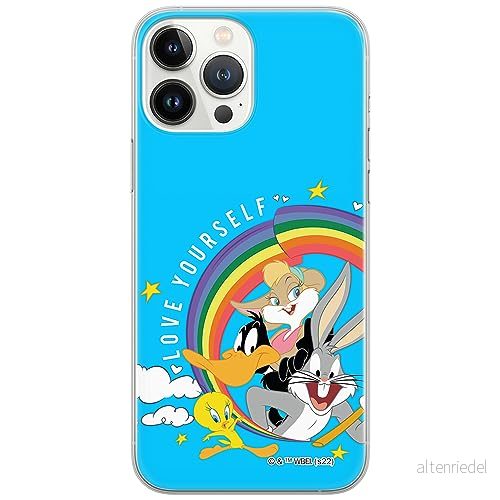 ERT GROUP mobiltelefonfodral för Iphone 13 PRO MAX originalt och officiellt licensierat Looney Tunes mönster 016 optimalt anpassad till formen på mobiltelefonen, fodral tillverkad av TPU plast 5905511997397