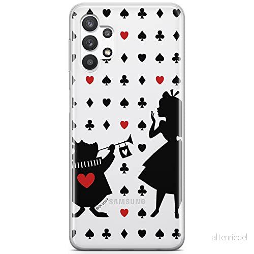 ERT GROUP mobiltelefonfodral för Samsung A32 5G originalt och officiellt licensierat Disney mönster Alice & Friends 001 optimalt anpassad till formen på mobiltelefonen, gedeeltelijk transparant 5903040047200