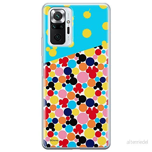 ERT GROUP mobiltelefonfodral för Xiaomi REDMI NOTE 10 PRO originalt och officiellt licensierat Disney mönster Mickey 031 optimalt anpassad till formen på mobiltelefonen, fodral tillverkad av TPU plast 5903932812961
