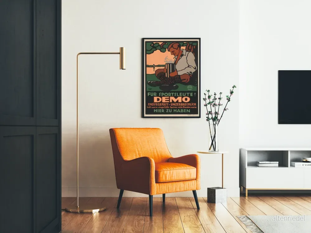 Vintage poster för väggdekoration med isolerande sport - Bild 2